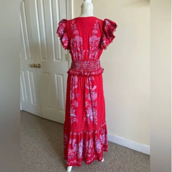 Farm Rio Red Maxi Dress - Picture 6 of 9